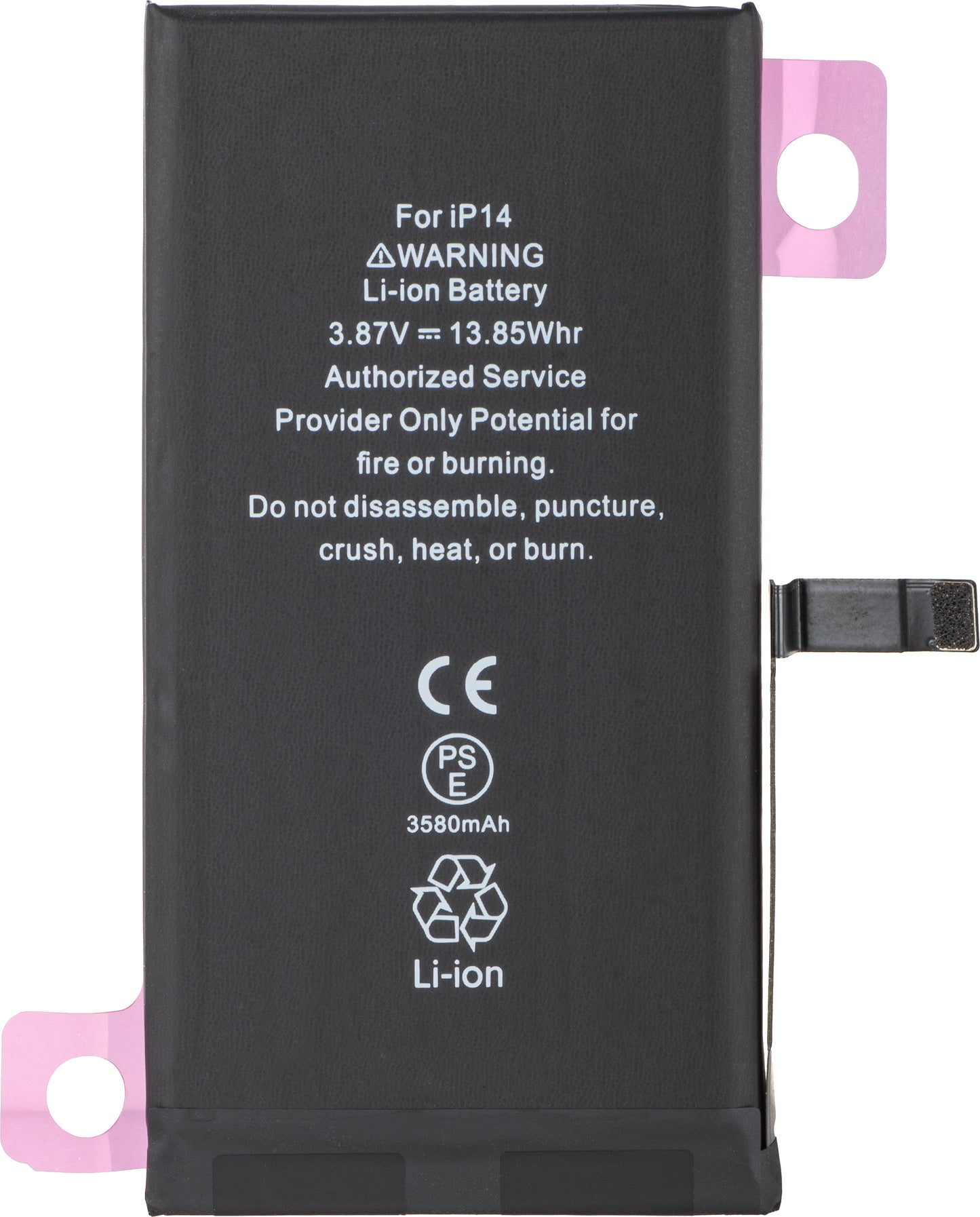 Apple iPhone 14 Battery, Diagnostic High Capacity