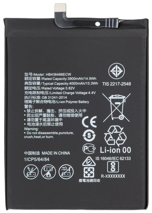 Akumulator do Honor 20 Pro / View 20 / Mate 20 / P20 Pro / Mate 10, HB436486ECW