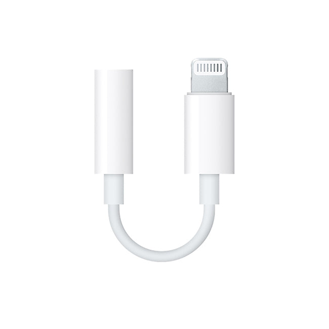 Adapter Audio Lightning - 3.5mm OEM, Biały