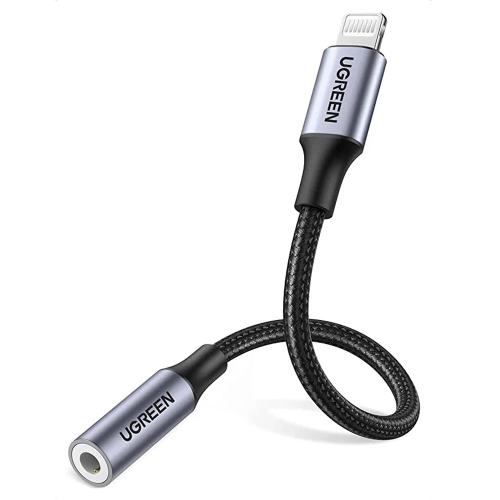 Adapter Audio Lightning - 3.5mm UGREEN US211 (30756), Czarny