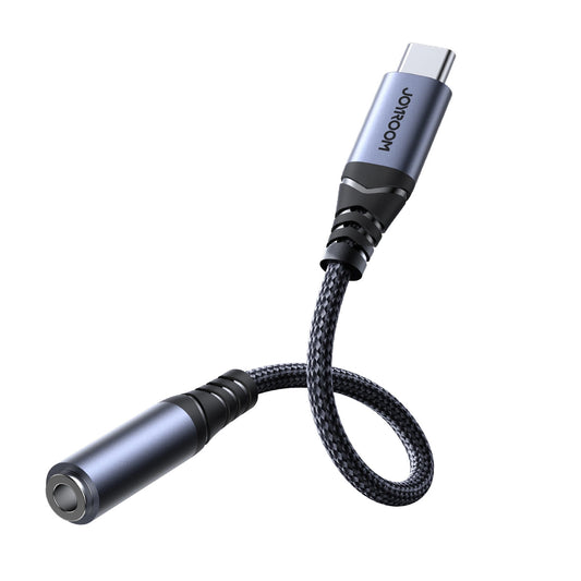 Adapter Audio USB-C - 3.5mm Joyroom SY-C01, Czarny