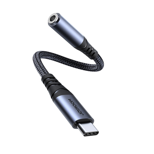 Adapter Audio USB-C - 3.5mm Joyroom SY-C01, Czarny