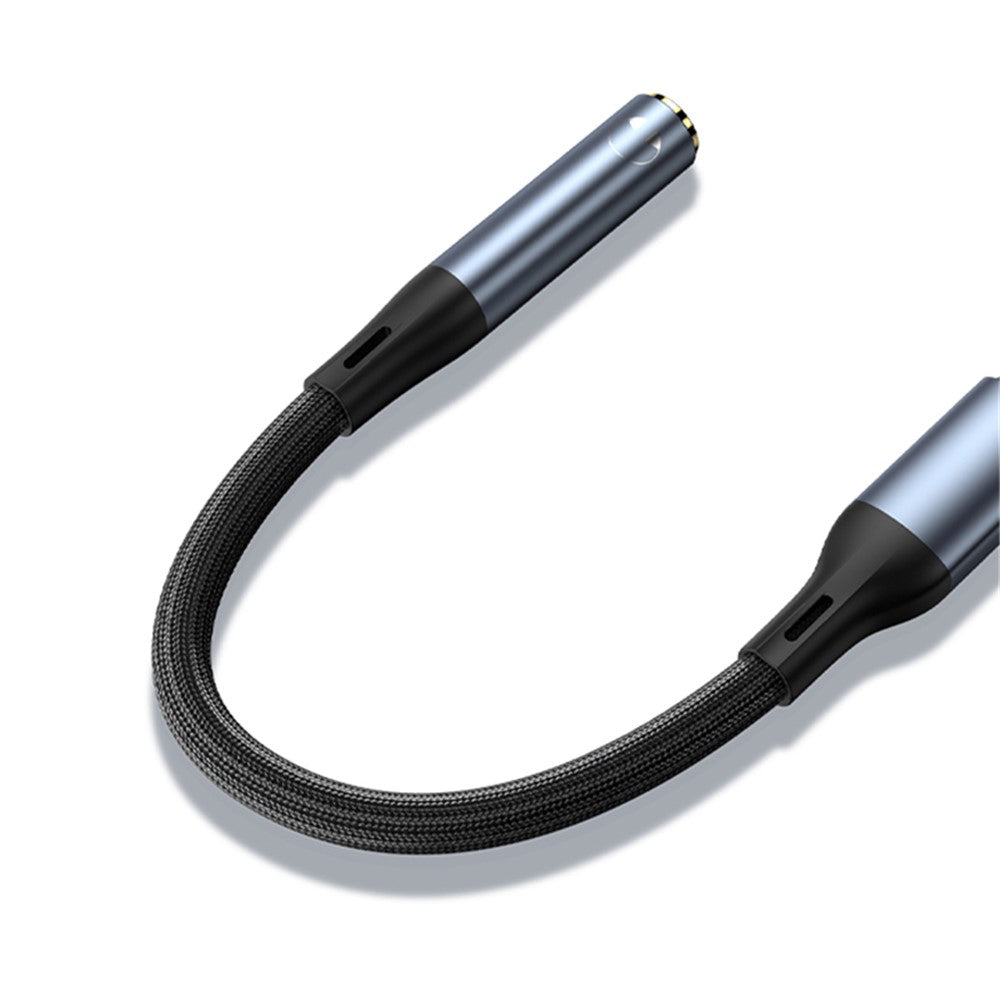 Adapter Audio USB-C - 3.5mm Yesido YAU38, Czarny