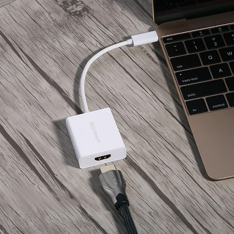 Adapter Audio i Video USB-C - HDMI UGREEN, Biały