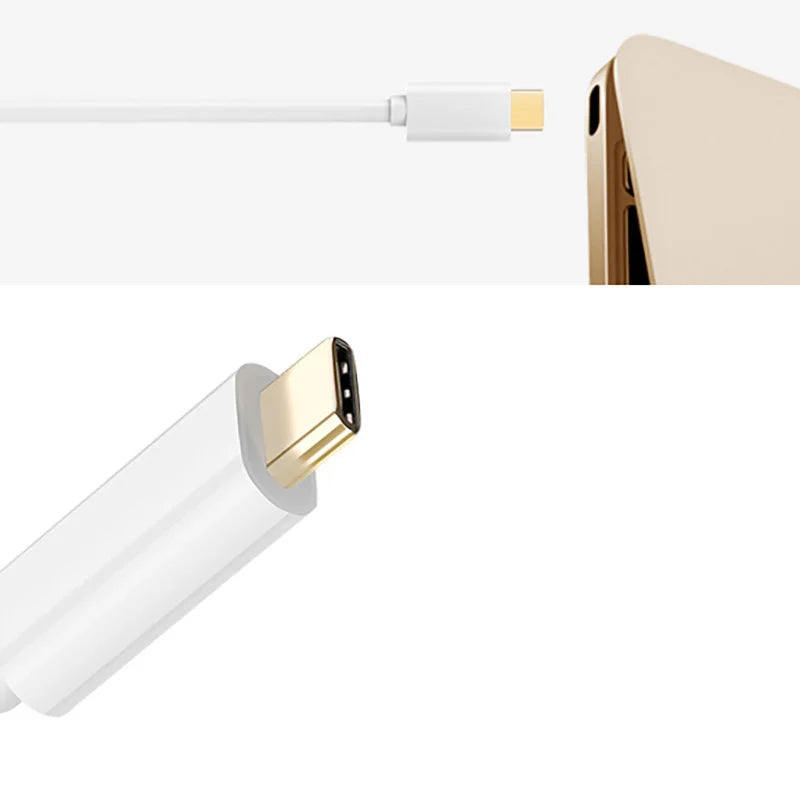 Adapter Audio i Video USB-C - HDMI UGREEN, Biały