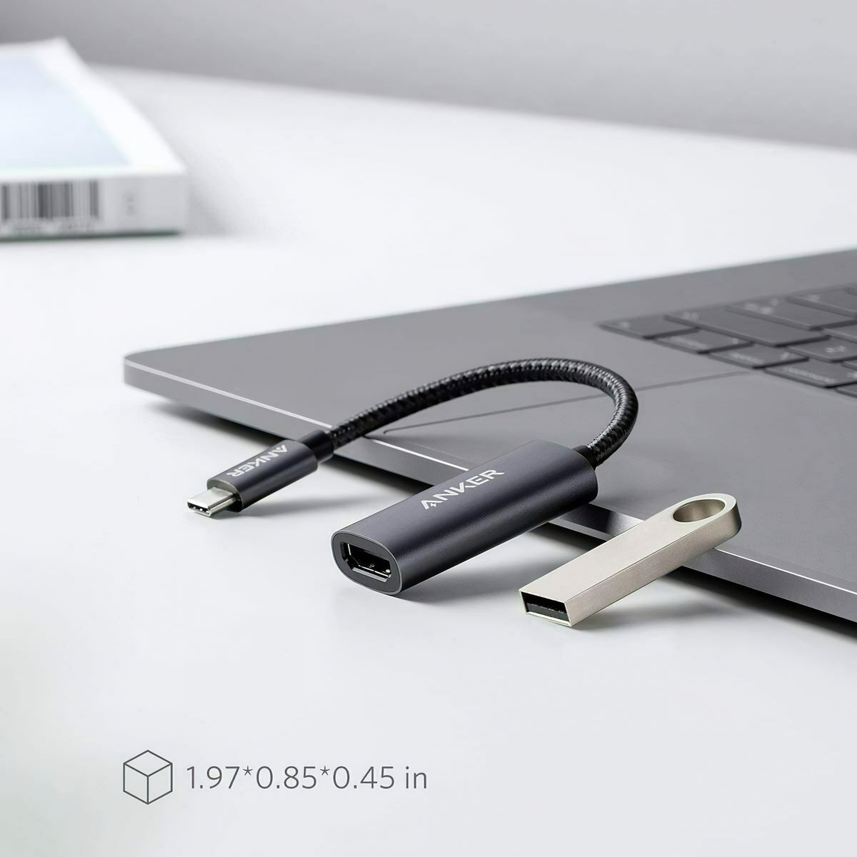 Adapter Audio i Video USB-C - HDMI Anker PowerExpand+, Szary A83120A1