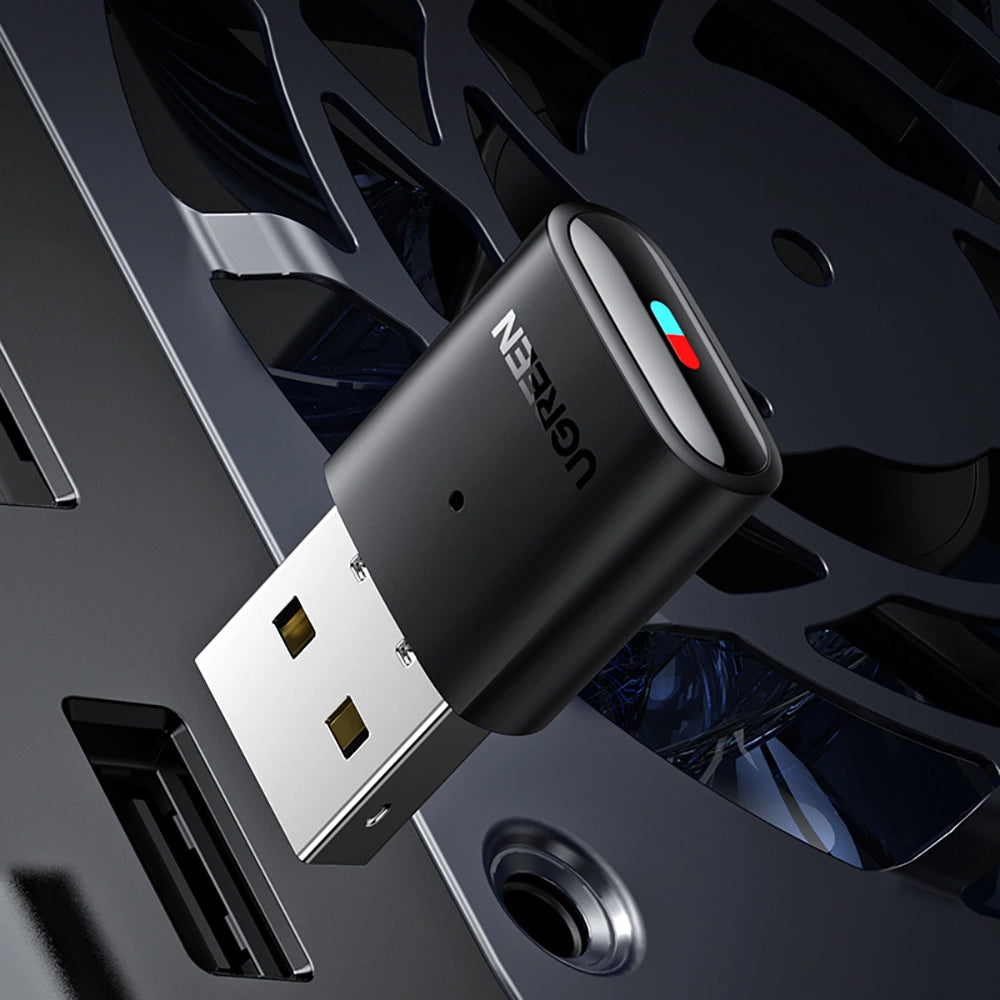 Adapter Bluetooth USB UGREEN CM408, czarny