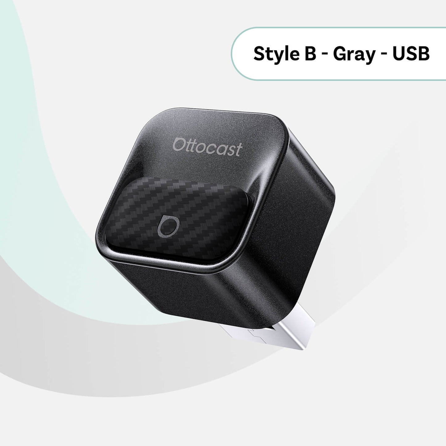 Bezprzewodowy adapter Carplay / Android Auto Ottocast Mini Pico Style B dla Apple iPhone / Android Series CA525-T3