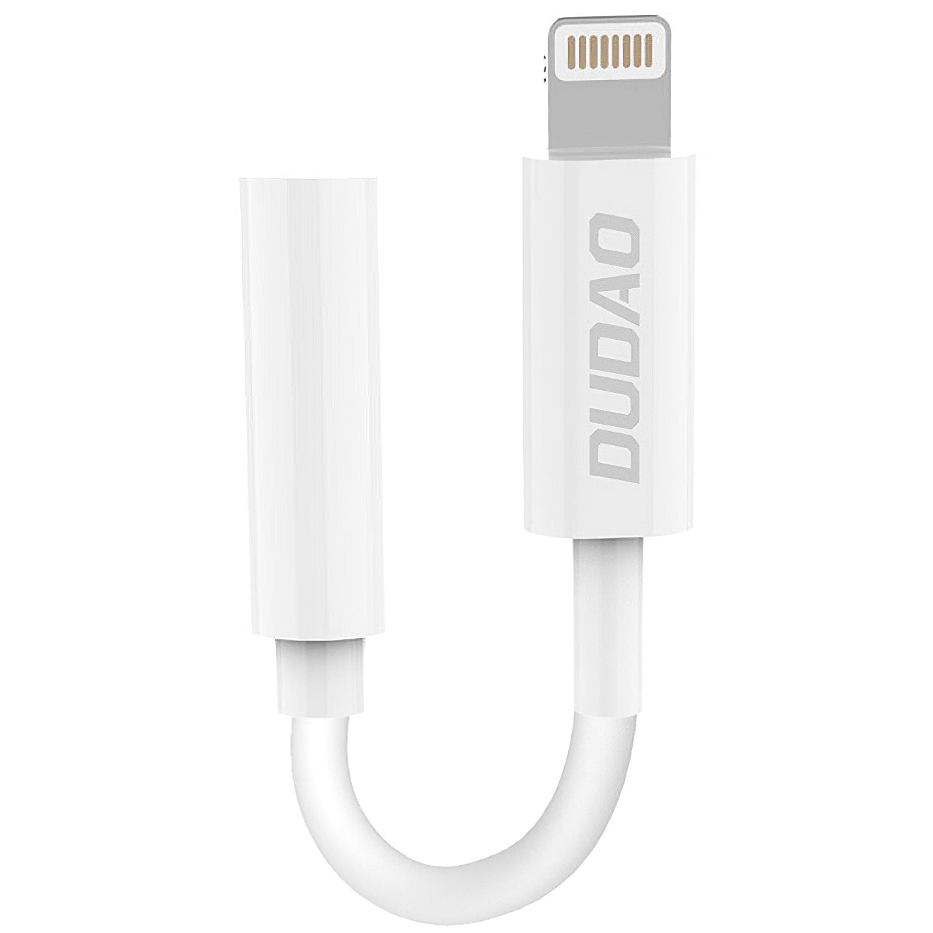 Adapter Audio Lightning - 3.5mm Dudao L16i, Biały