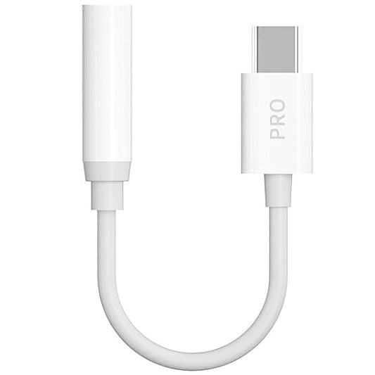Adapter audio USB-C - 3,5 mm Dudao L16CPro, biały