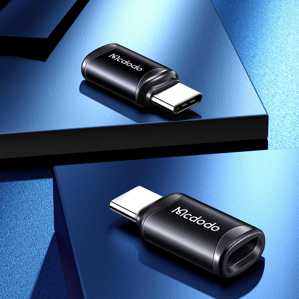Adapter Danych i Ładowania Lightning - USB-C McDodo OT-7700, Czarny