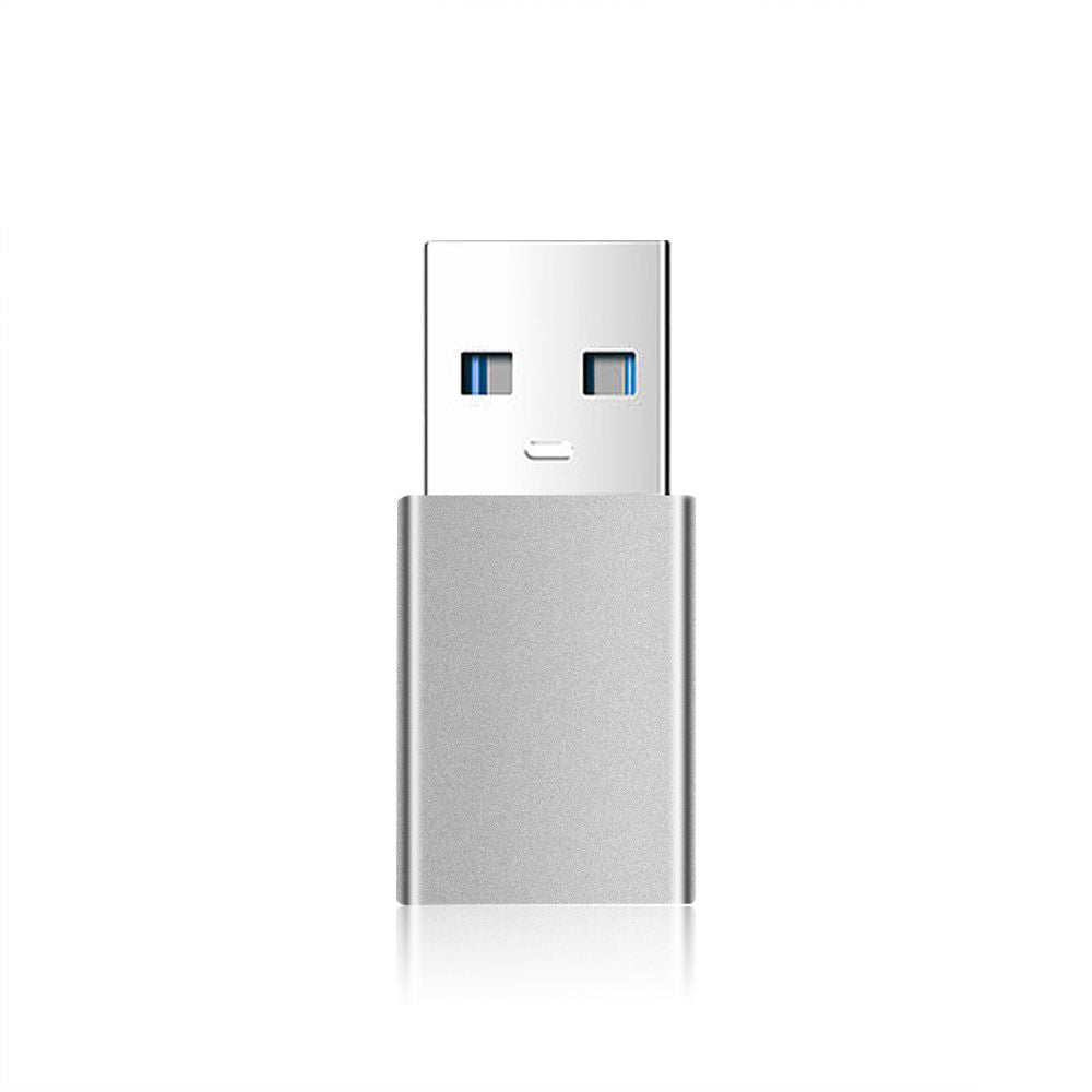 Adapter Danych i Ładowania USB-C - USB-A Fixed, Szary