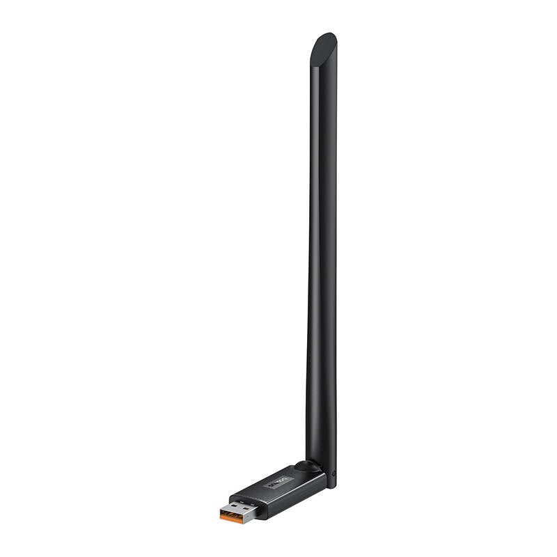 Bezprzewodowa karta sieciowa Baseus FastJoy, dwuzakresowa, 650 Mb/s, czarna B01317600111-02