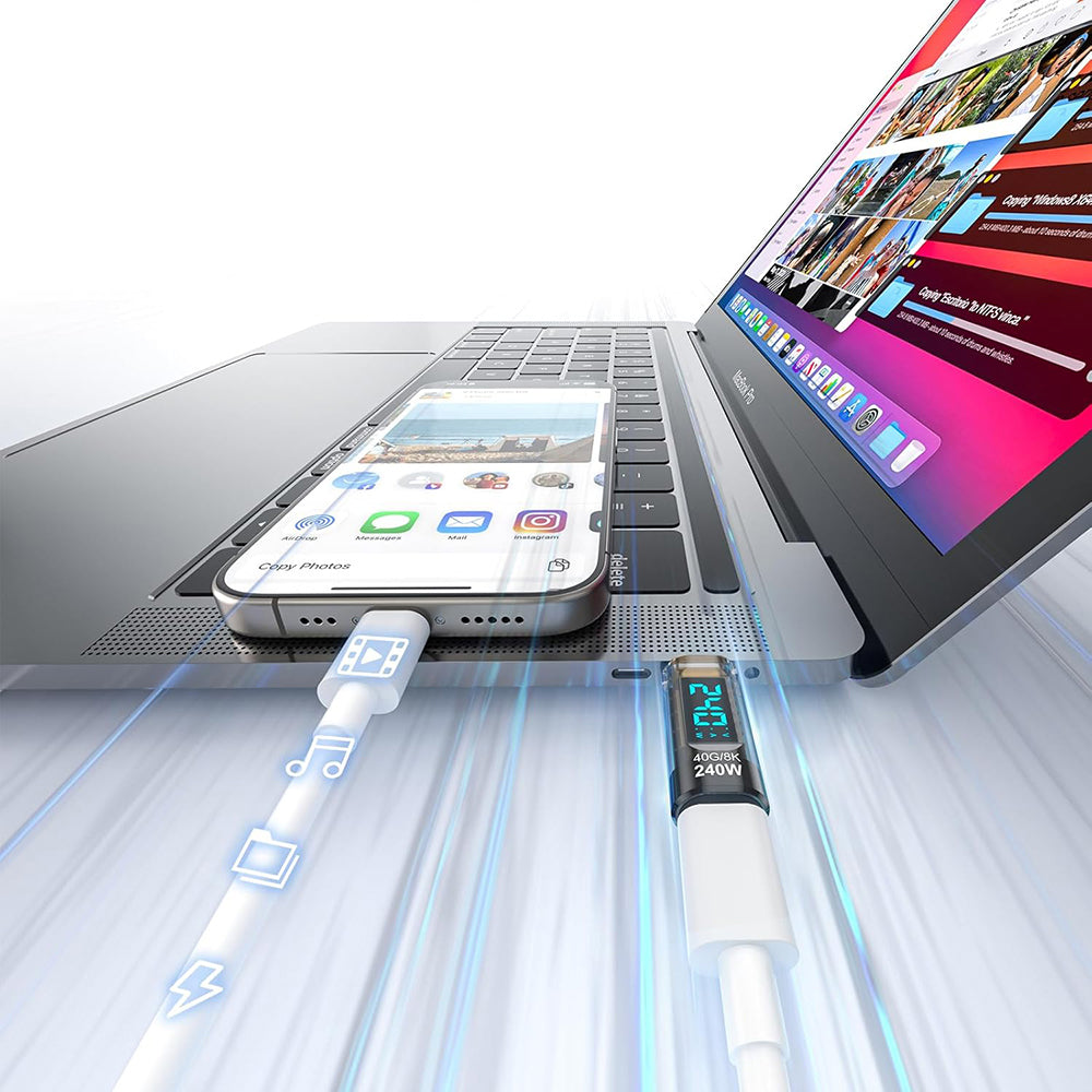 Adapter Media USB-C Techsuit A23, Szary