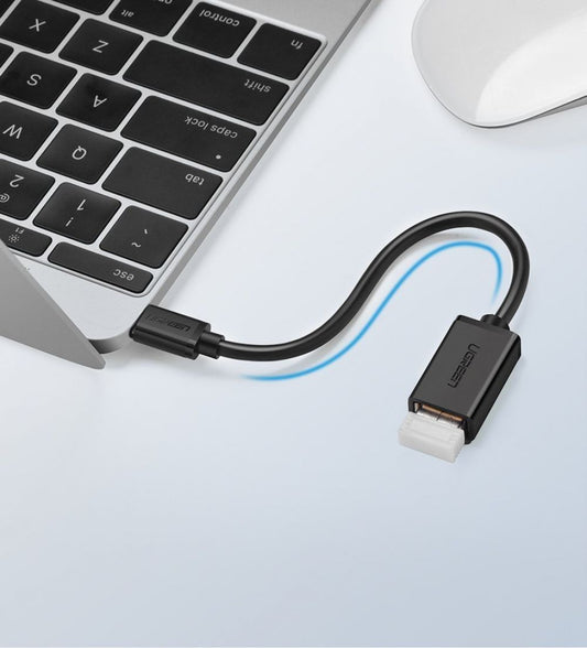 Adapter USB-C do USB-A OTG UGREEN US154, czarny