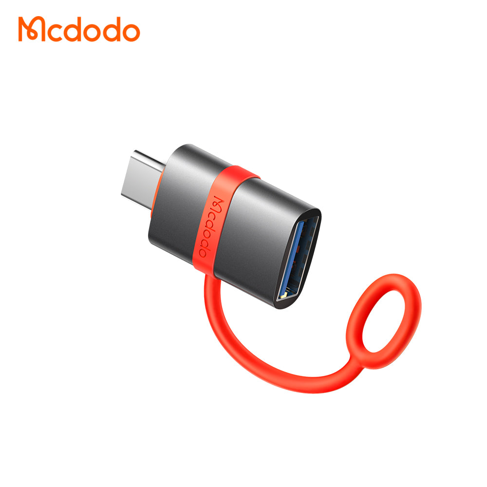 Adapter OTG USB-C - USB-A McDodo OT-3810, Szary