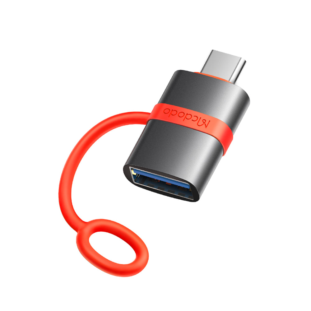 Adapter OTG USB-C - USB-A McDodo OT-3810, Szary