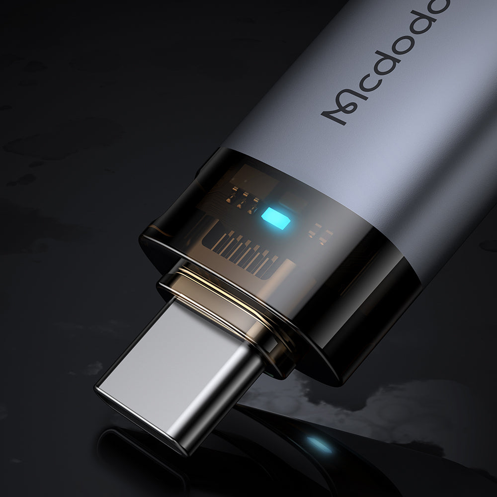 Adapter OTG USB-C - USB-A McDodo OT-7400, Czarny