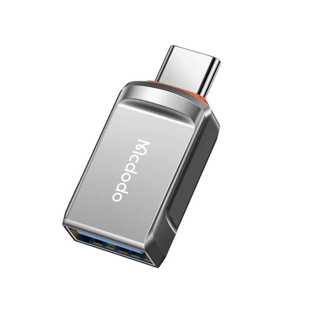 Adapter OTG USB-C - USB-A McDodo OT-8730, Szary
