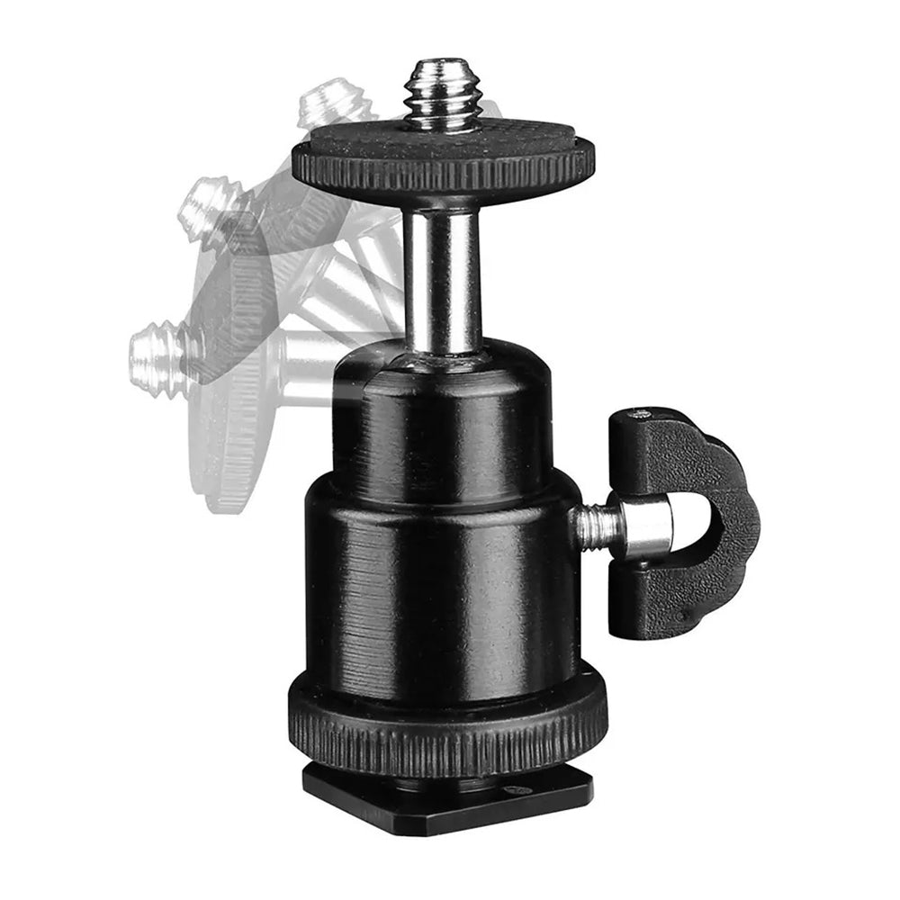 Adapter zimny but - 1/4 cala Techsuit BH-2, czarny