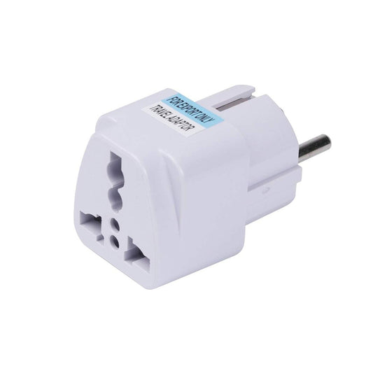 Adapter sieciowy Techsuit C524 UK / US / AU - EU, Biały