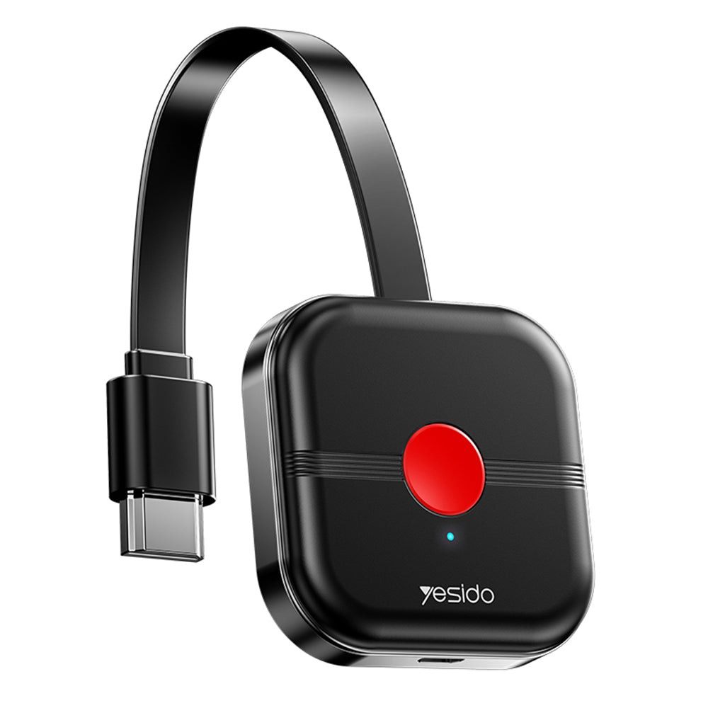 Bezprzewodowy adapter multimedialny Yesido TV10 5G, czarny