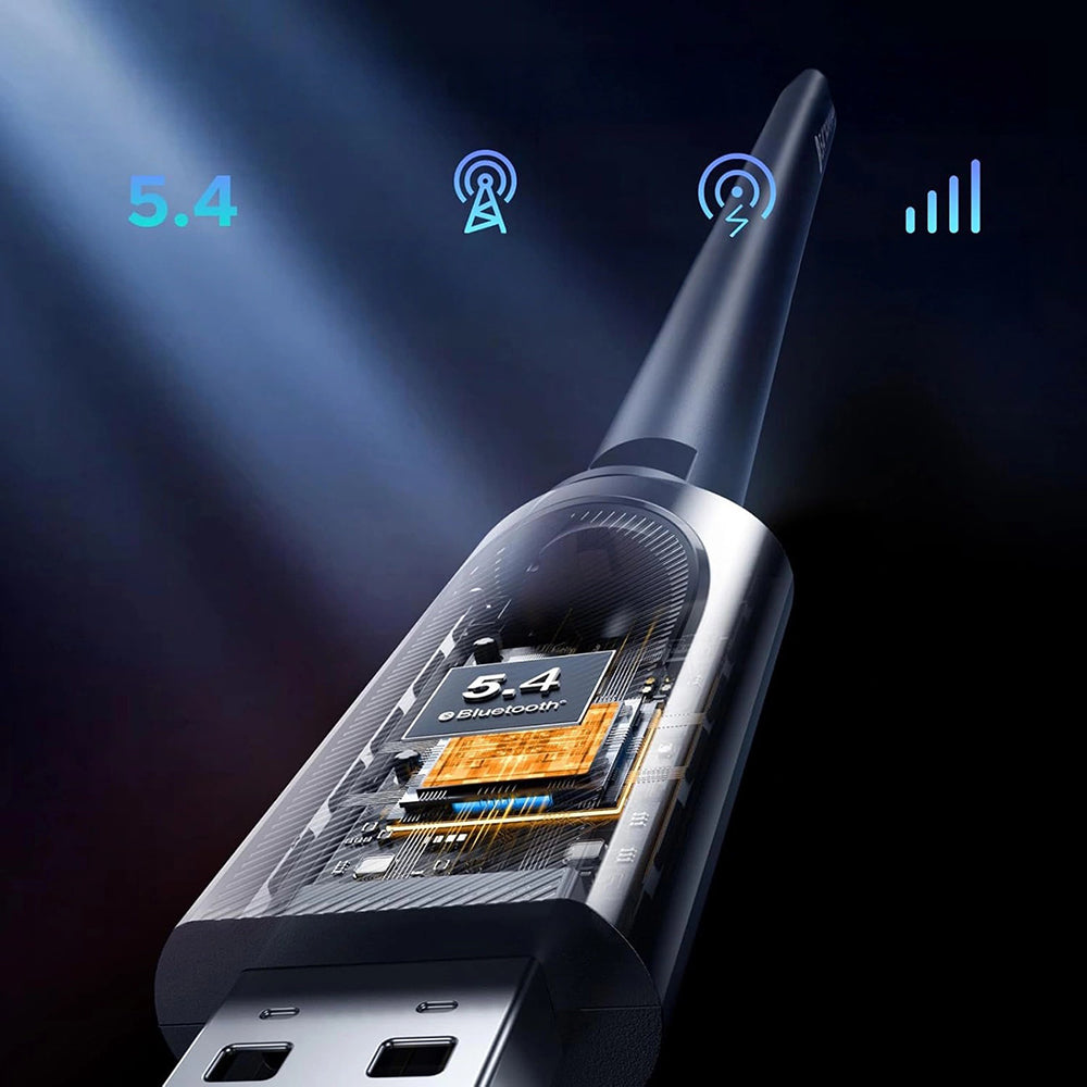 Adapter bezprzewodowy UGREEN AX900 (75109), Dual Band, Wi-Fi 6, 600Mbps, Czarny