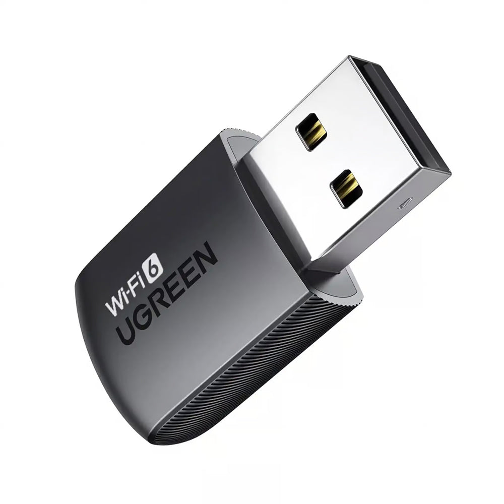 Adapter bezprzewodowy UGREEN CM762 (35264), Dual Band, Wi-Fi 6, 600Mbps, Czarny