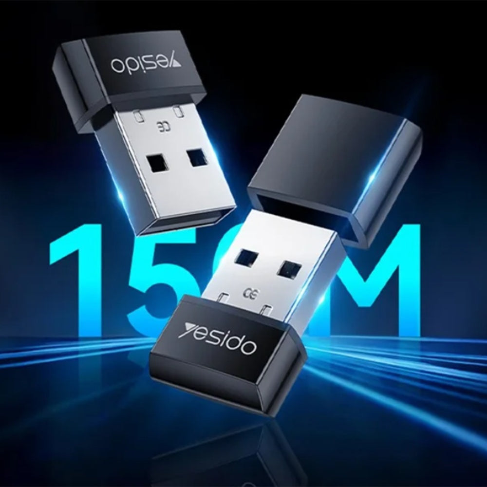 Adapter bezprzewodowy Yesido WP10, 150Mbps, Czarny