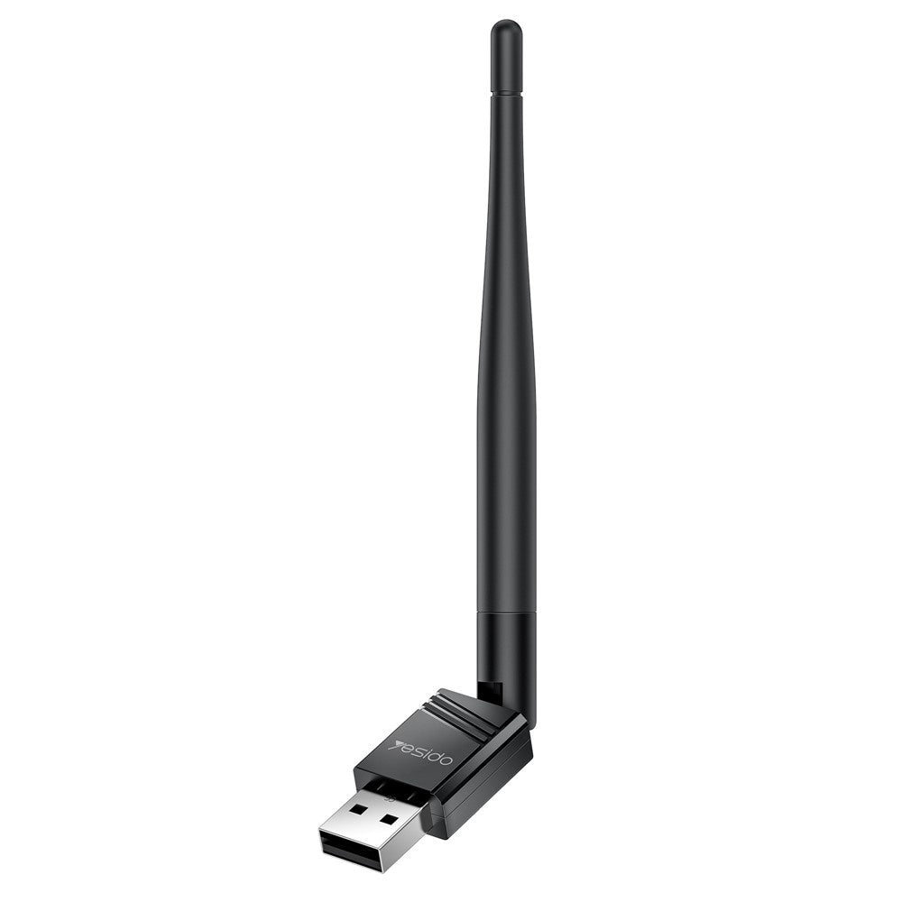Adapter bezprzewodowy Yesido WP11, 150Mbps, Czarny