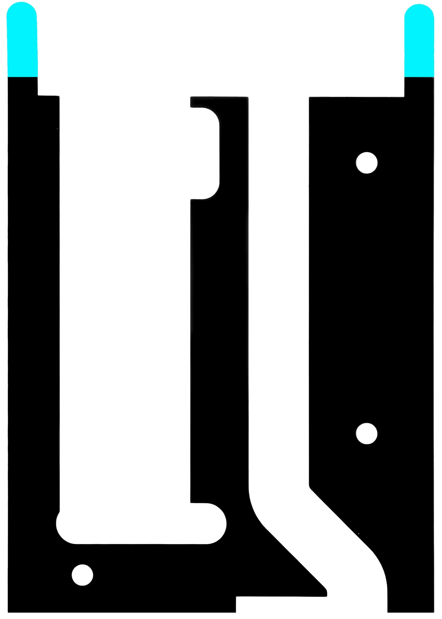 Klej do baterii Motorola Moto G34, Service Pack S948E12223