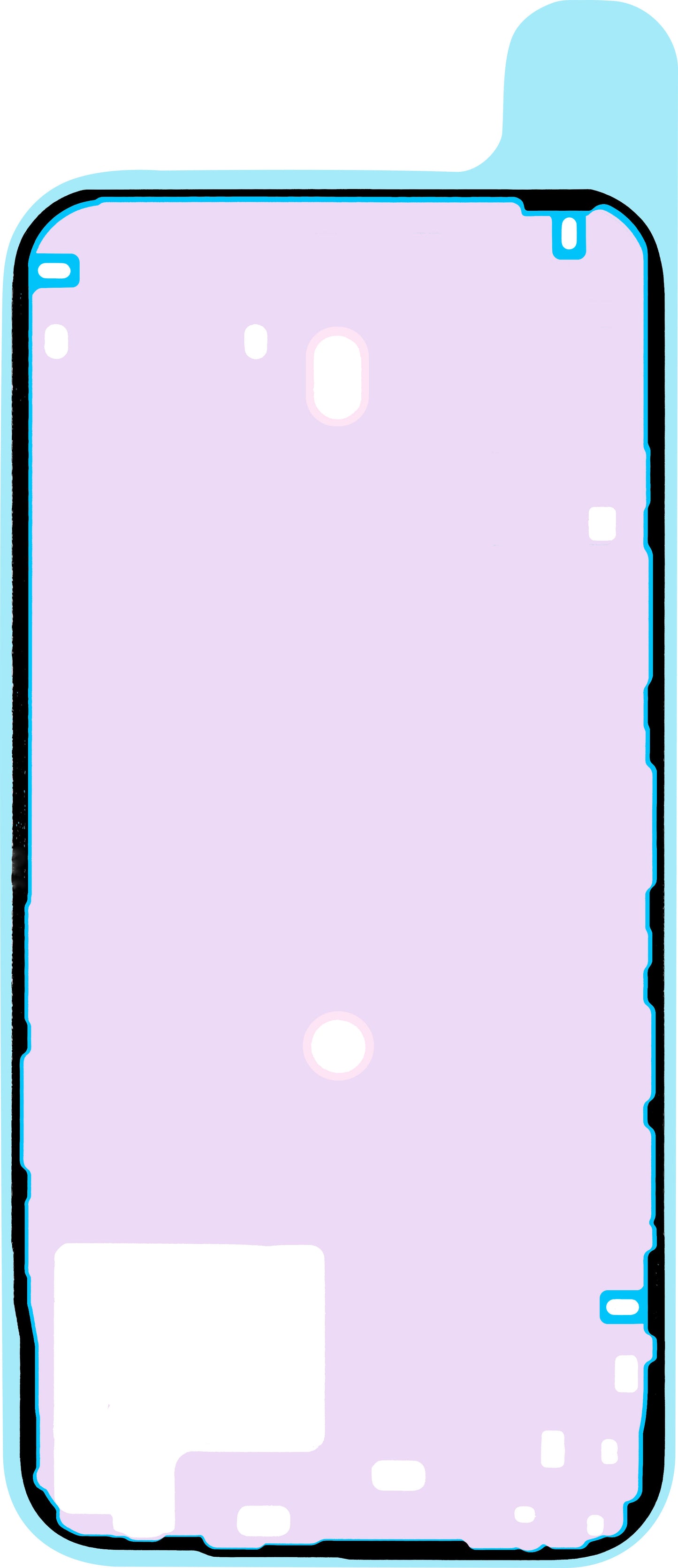 Klej do obudowy baterii Apple iPhone 15 Plus, zestaw serwisowy 923-09187