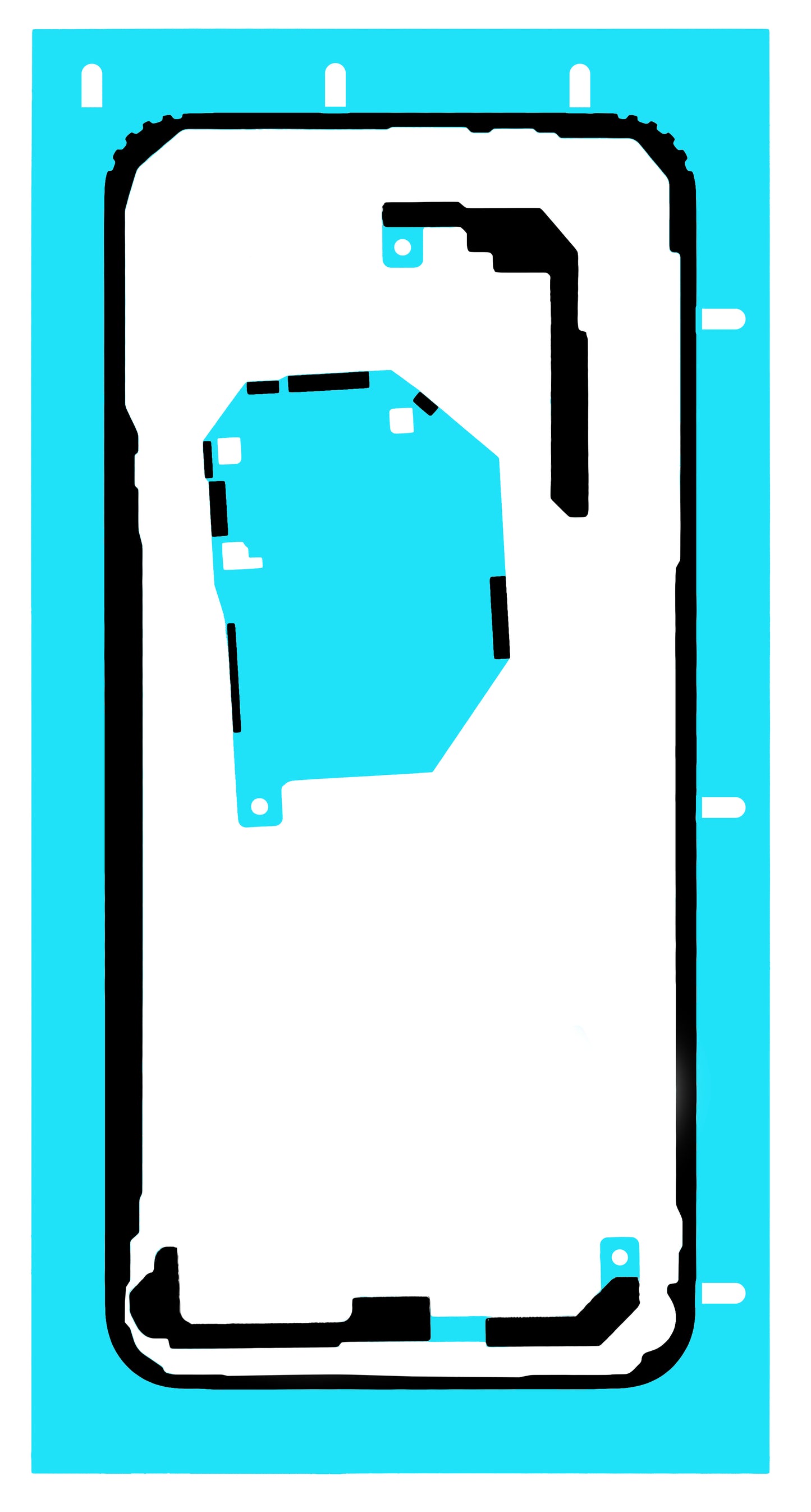 Klej do pokrywy baterii Honor 400 Pro, zestaw serwisowy 5163AFKA