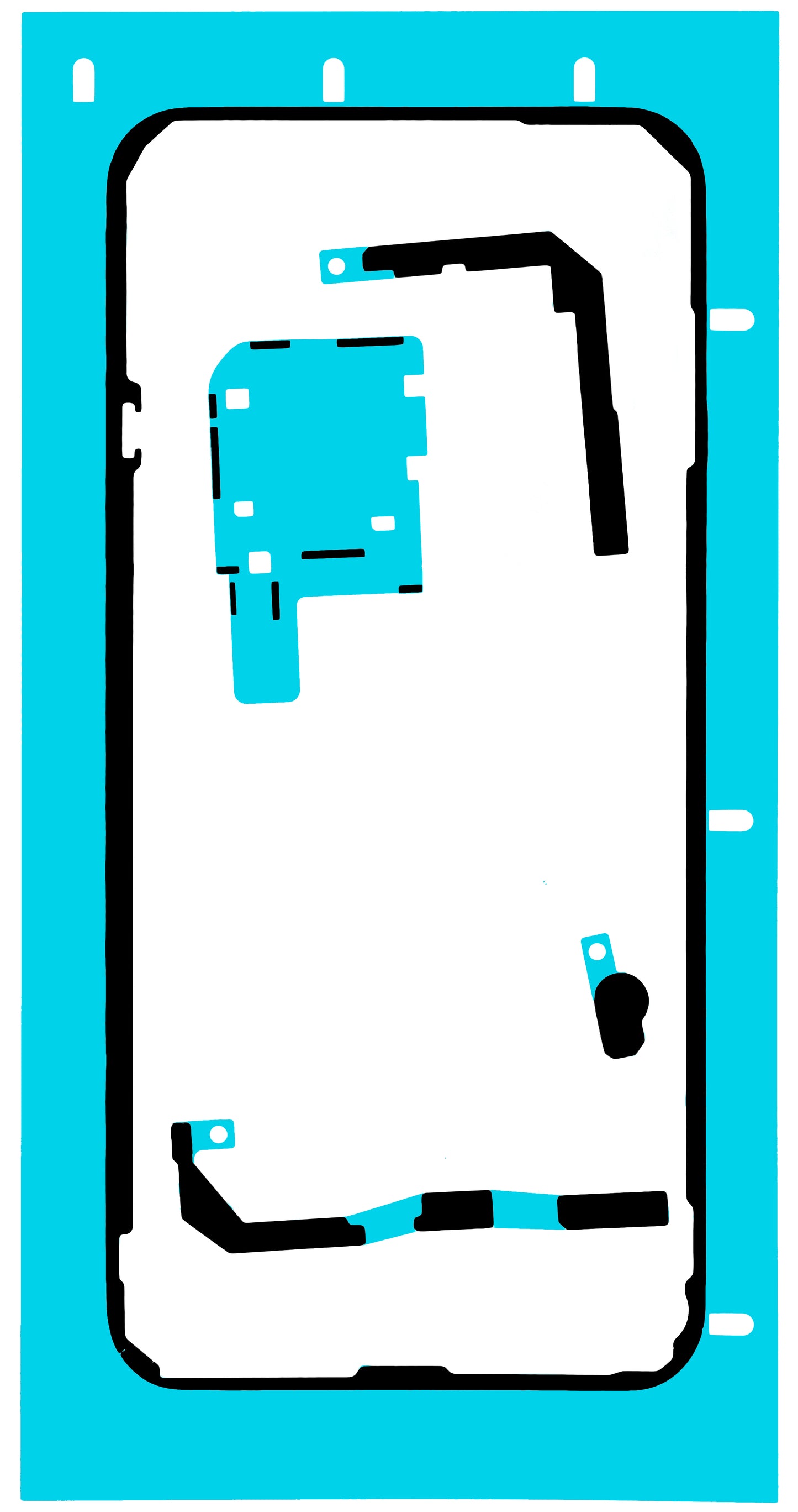 Klej do pokrywy baterii Honor 400, Zestaw serwisowy 5163AFJH