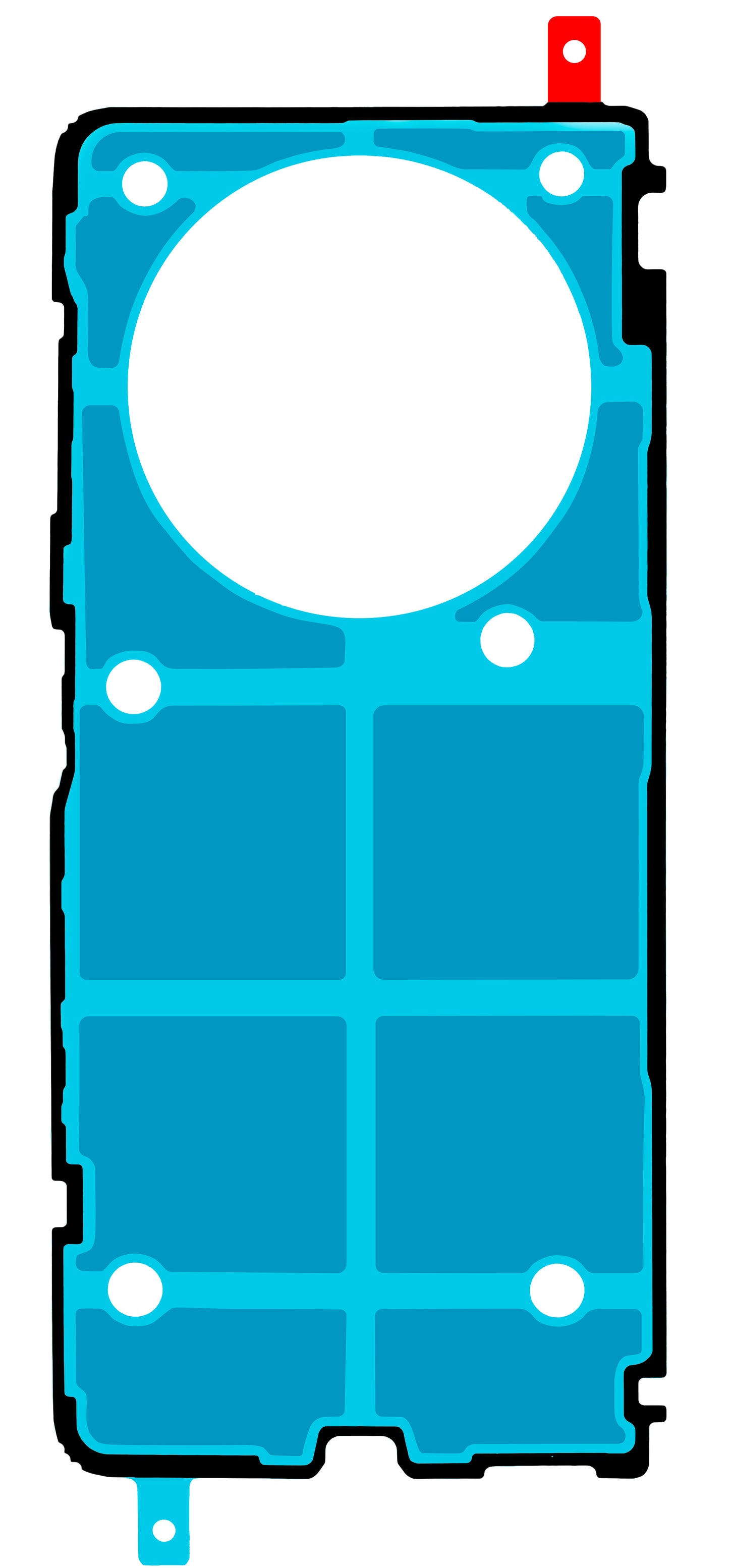 Klej do pokrywy baterii Honor Magic V5, Service Pack 5163AFQH