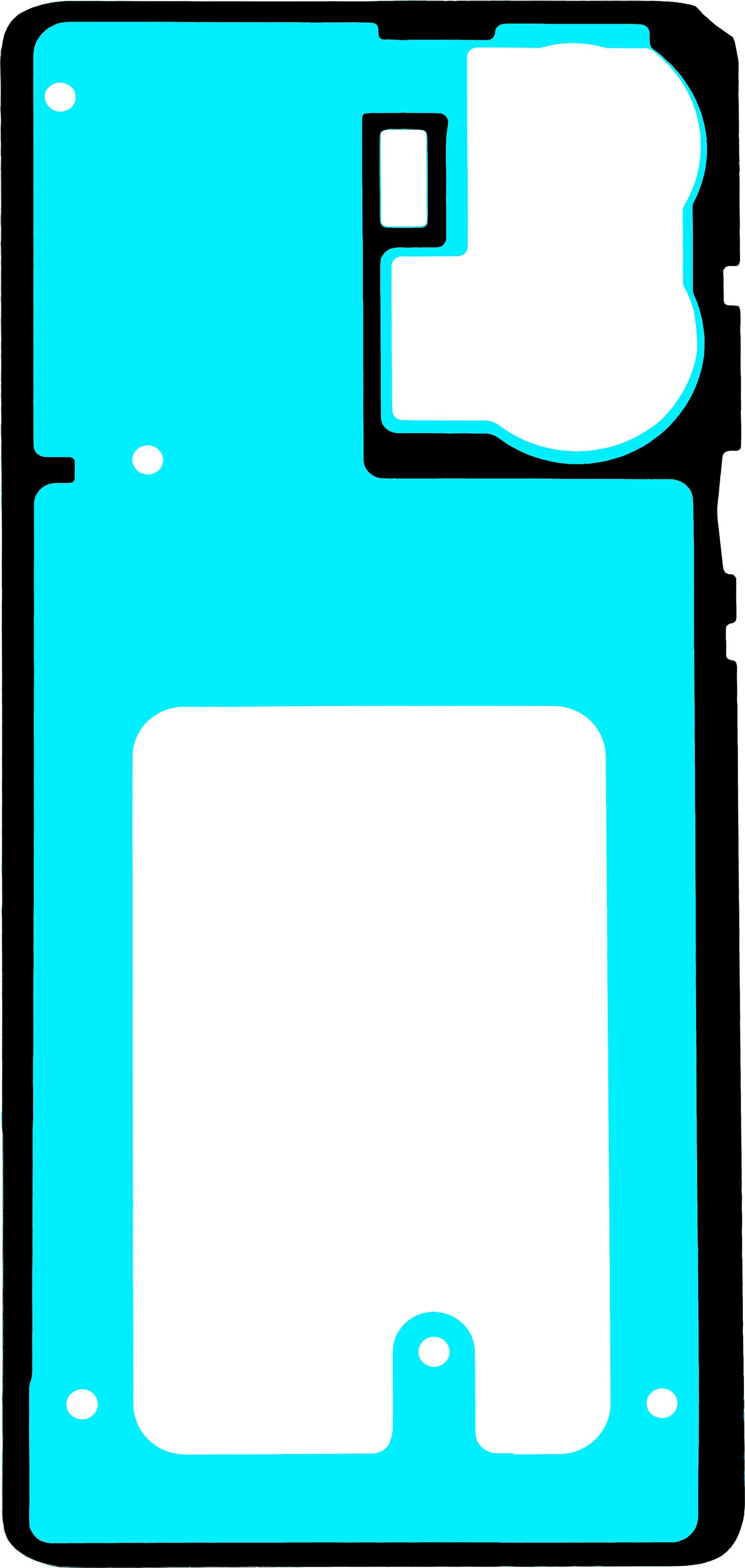 Klej do obudowy baterii Motorola Edge 50 Fusion, zestaw serwisowy 5948C24385