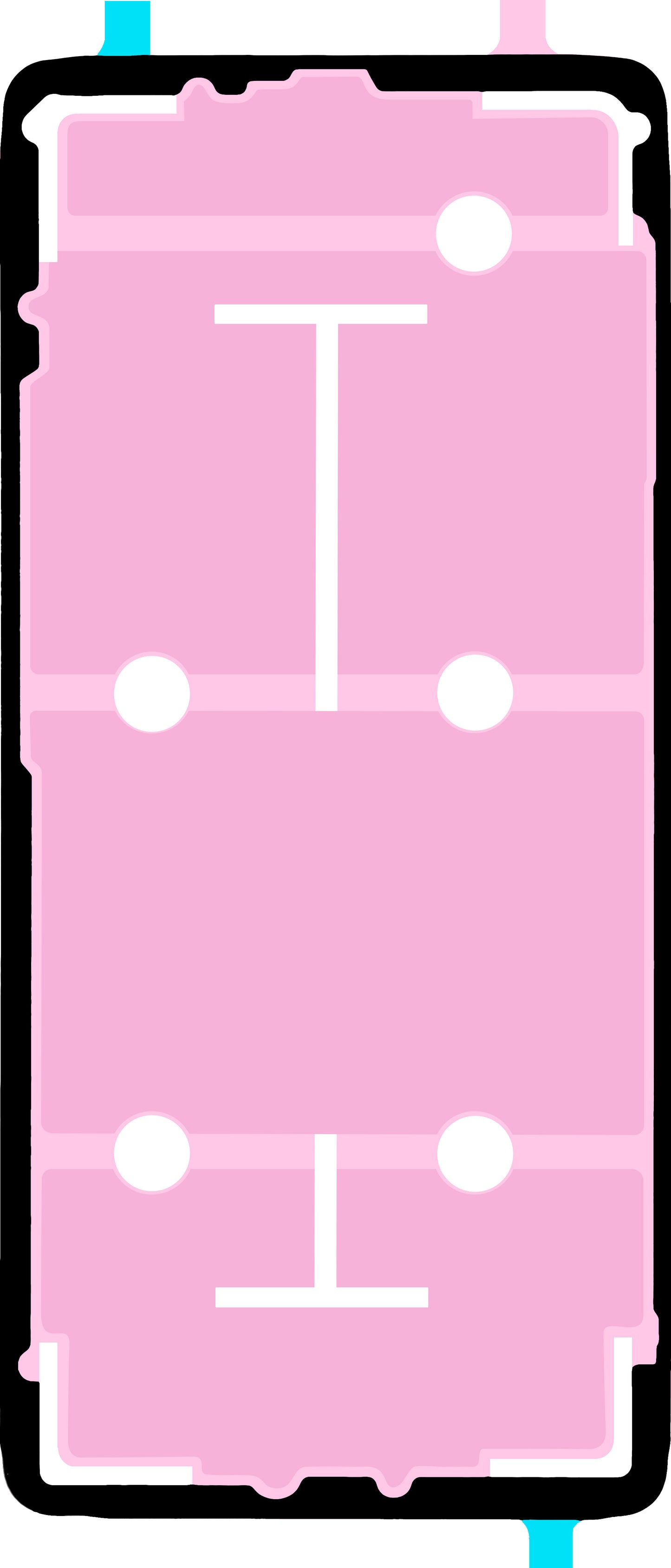 Klej do pokrywy baterii Realme GT 7, zestaw serwisowy 612717000517