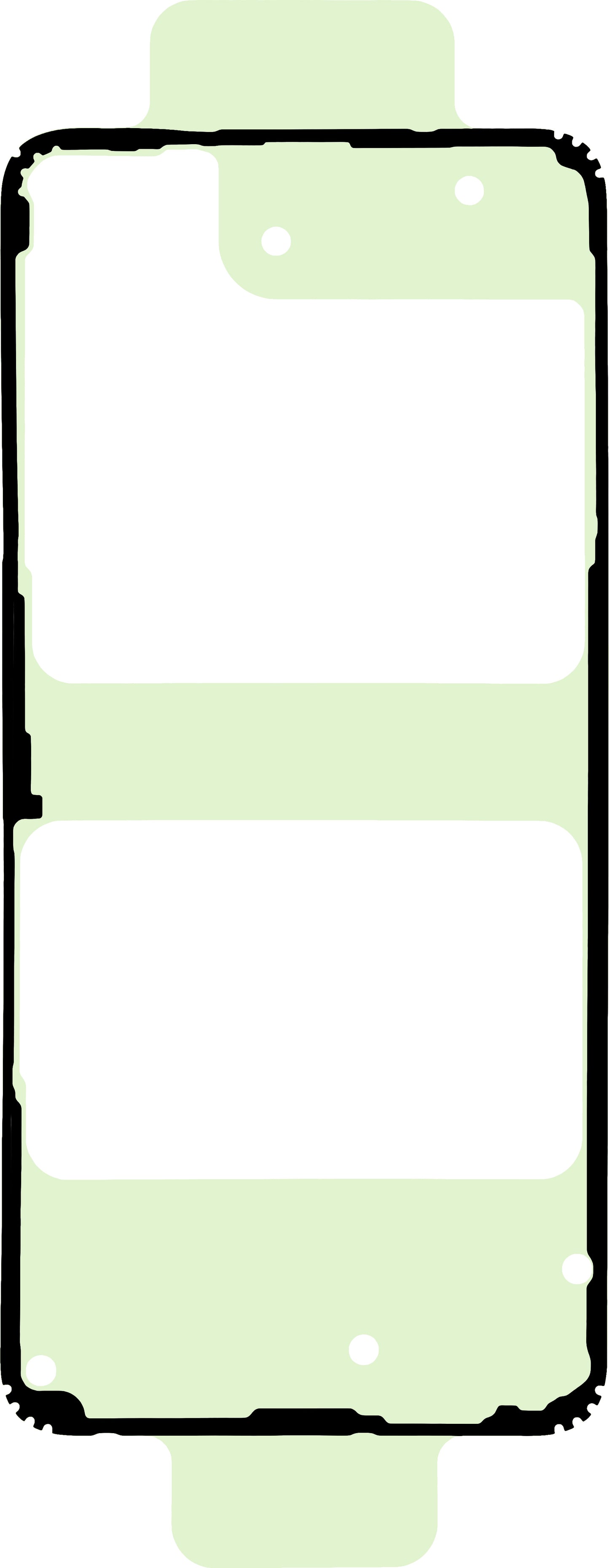 Klej do obudowy baterii Samsung Galaxy S21 FE 5G G990, zestaw serwisowy GH02-22977A