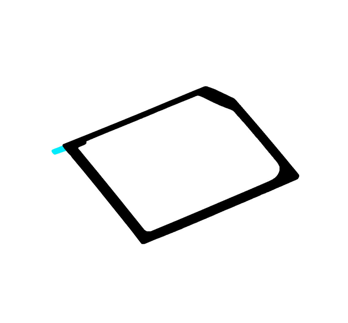 Klej do dyfuzora Huawei Mate X7, zestaw serwisowy 51630NED