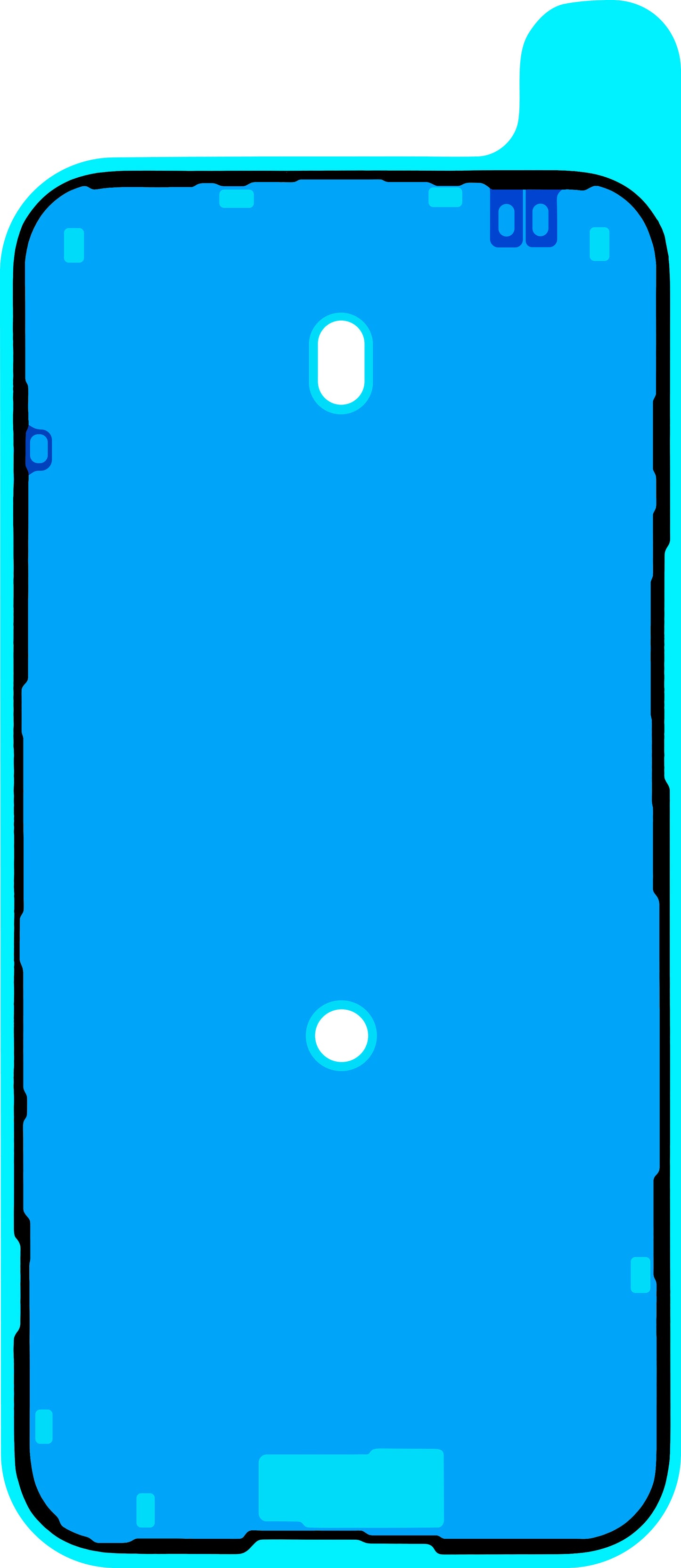 Klej do wyświetlacza Apple iPhone 15 Plus, zestaw serwisowy 923-09186