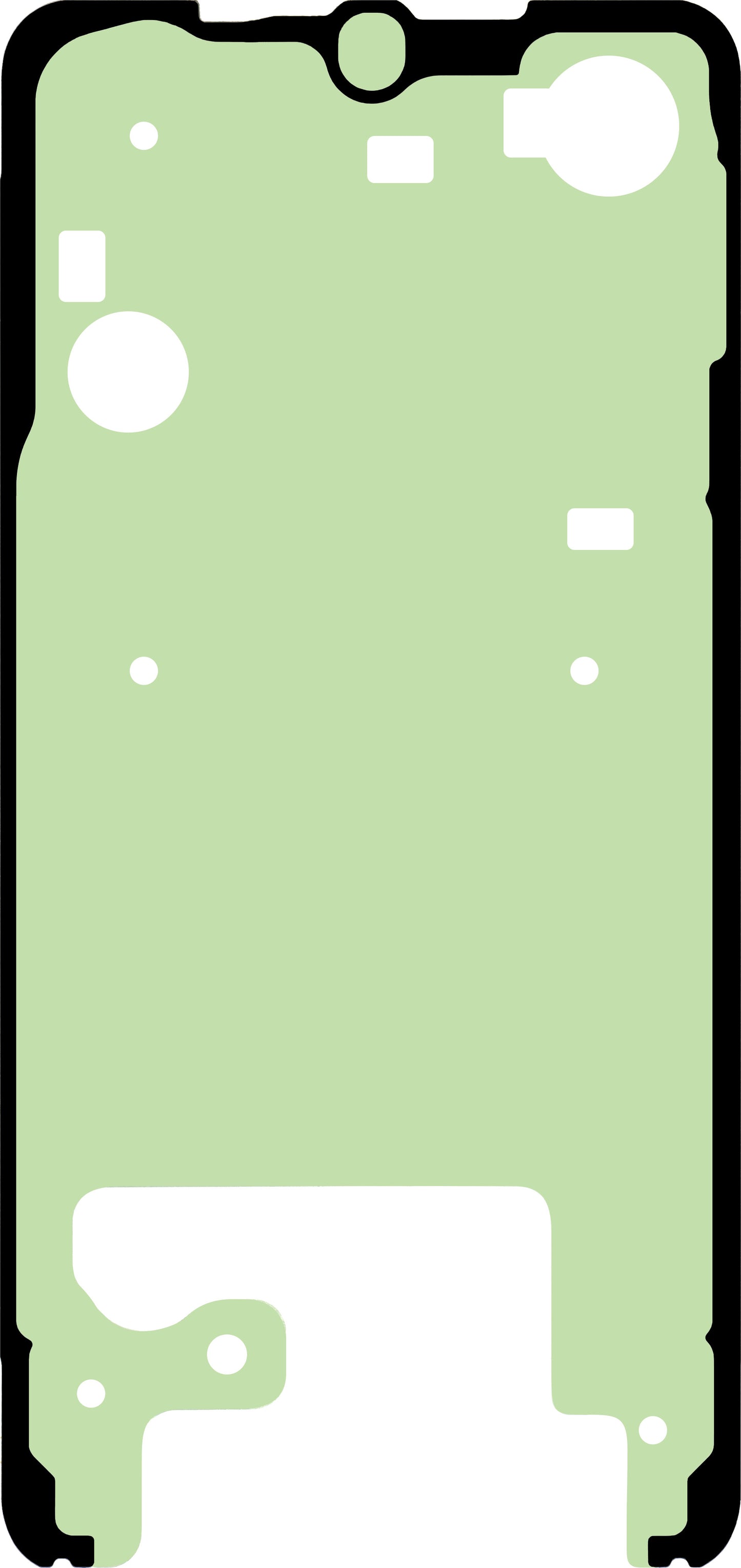 Klej do wyświetlacza Samsung Galaxy S22 5G S901, zestaw serwisowy GH81-22946A