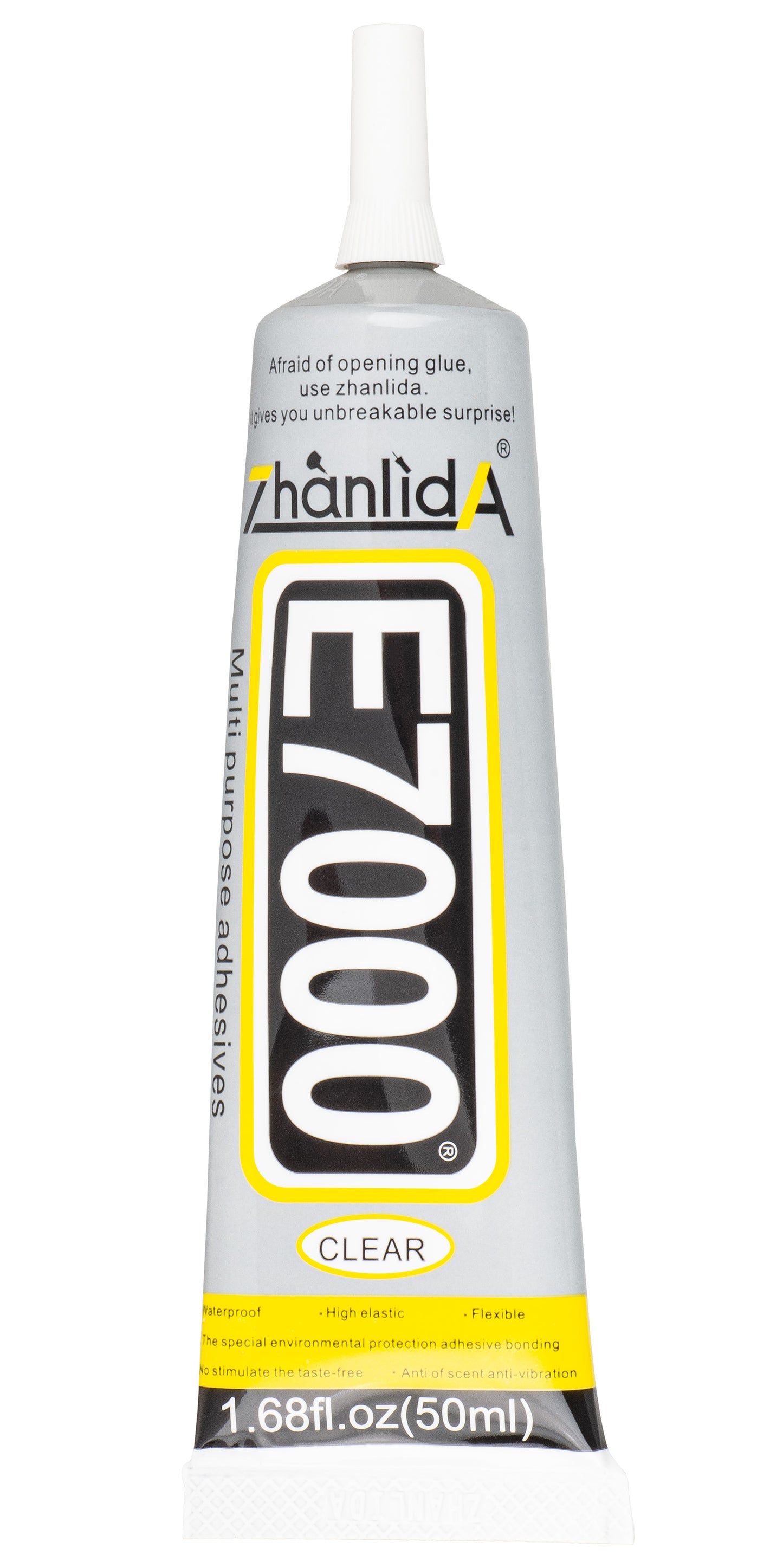 Klej płynny Zhanlida E-7000, 50ml, Przezroczysty
