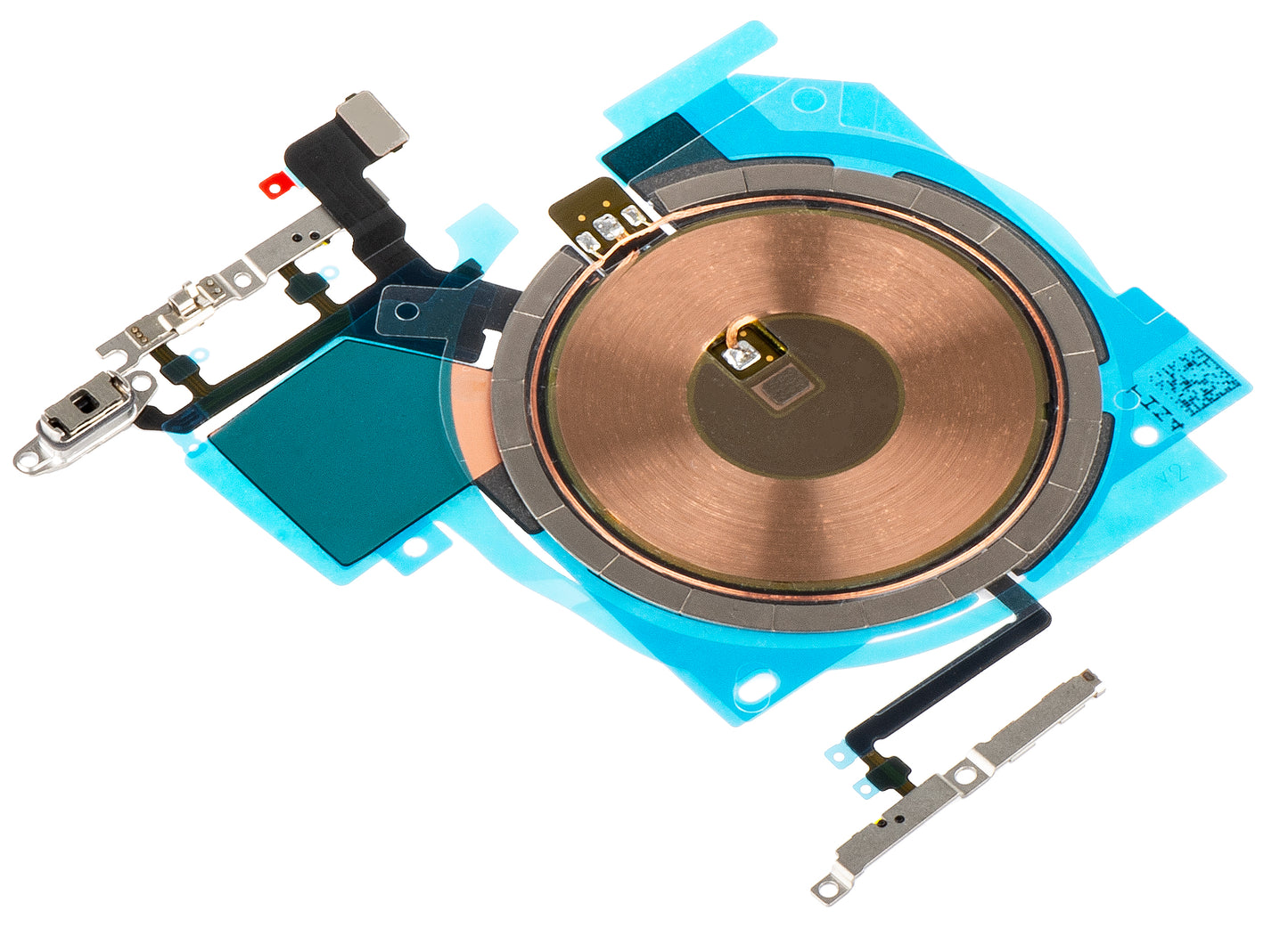 Antena NFC - mikrokontaktowy przycisk włączania/wyłączania - głośność - profil - moduł ładowania bezprzewodowego Apple iPhone 14 Pro Max