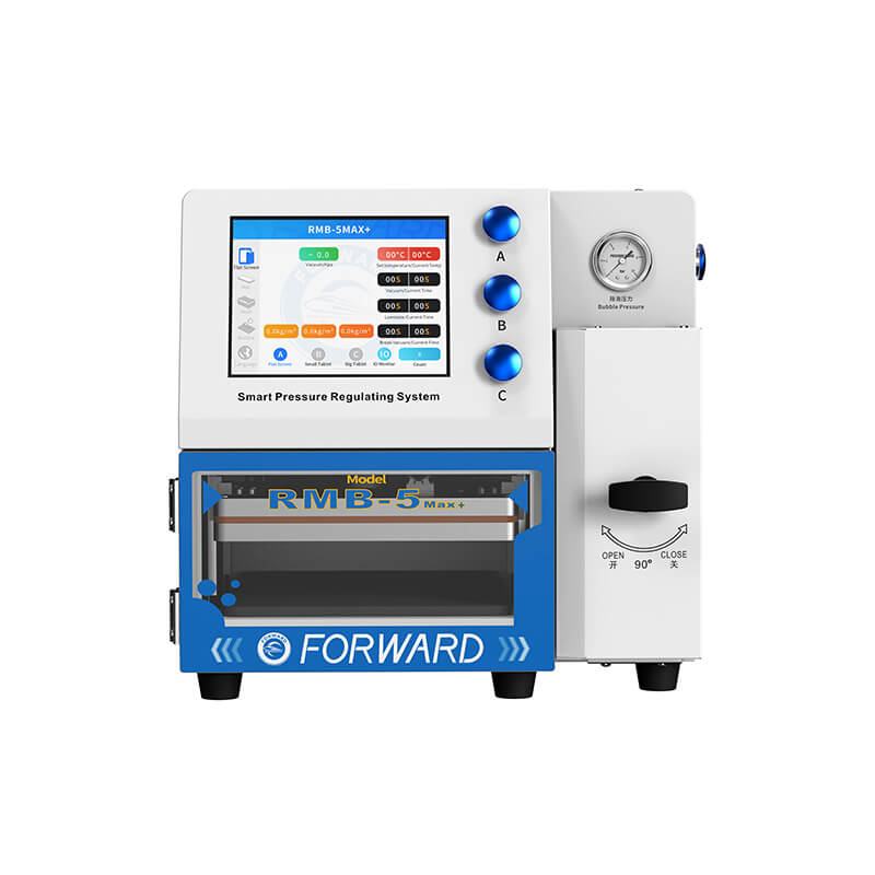 Zestaw Urządzenie do Laminacji OCA / Usuwania Pęcherzyków + Kompresor Powietrza + Pompa Próżniowa Forward RMB-5MAX + FW-122B + FW-126S