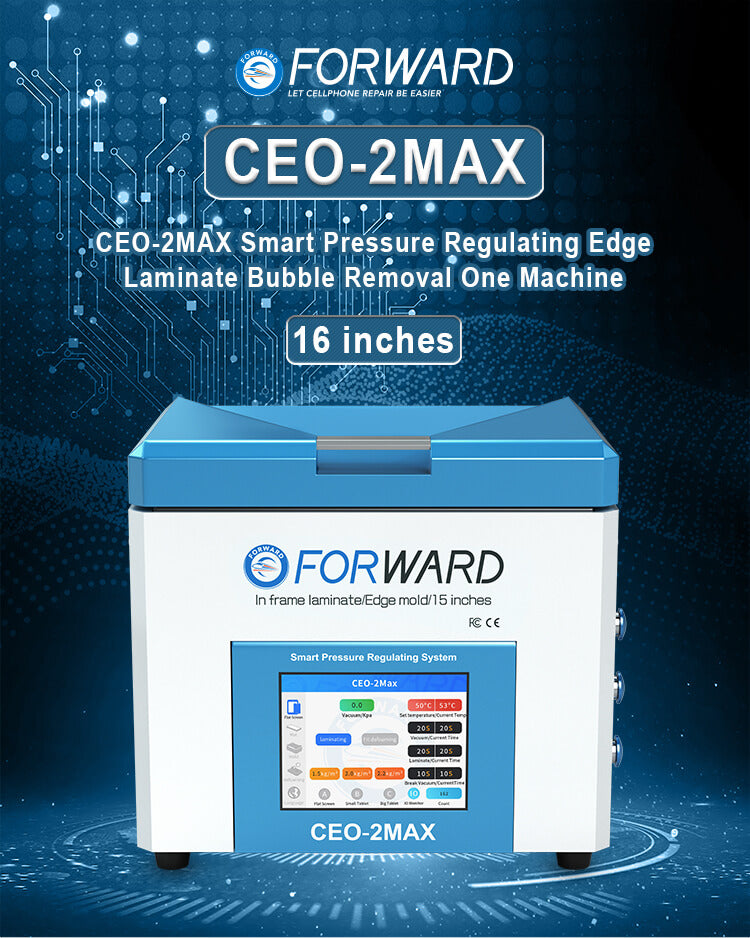 Zestaw Urządzenie do Laminacji OCA / Usuwania Pęcherzyków + Kompresor Powietrza + Pompa Próżniowa Forward CEO-2Max + FW-122B + FW-126S