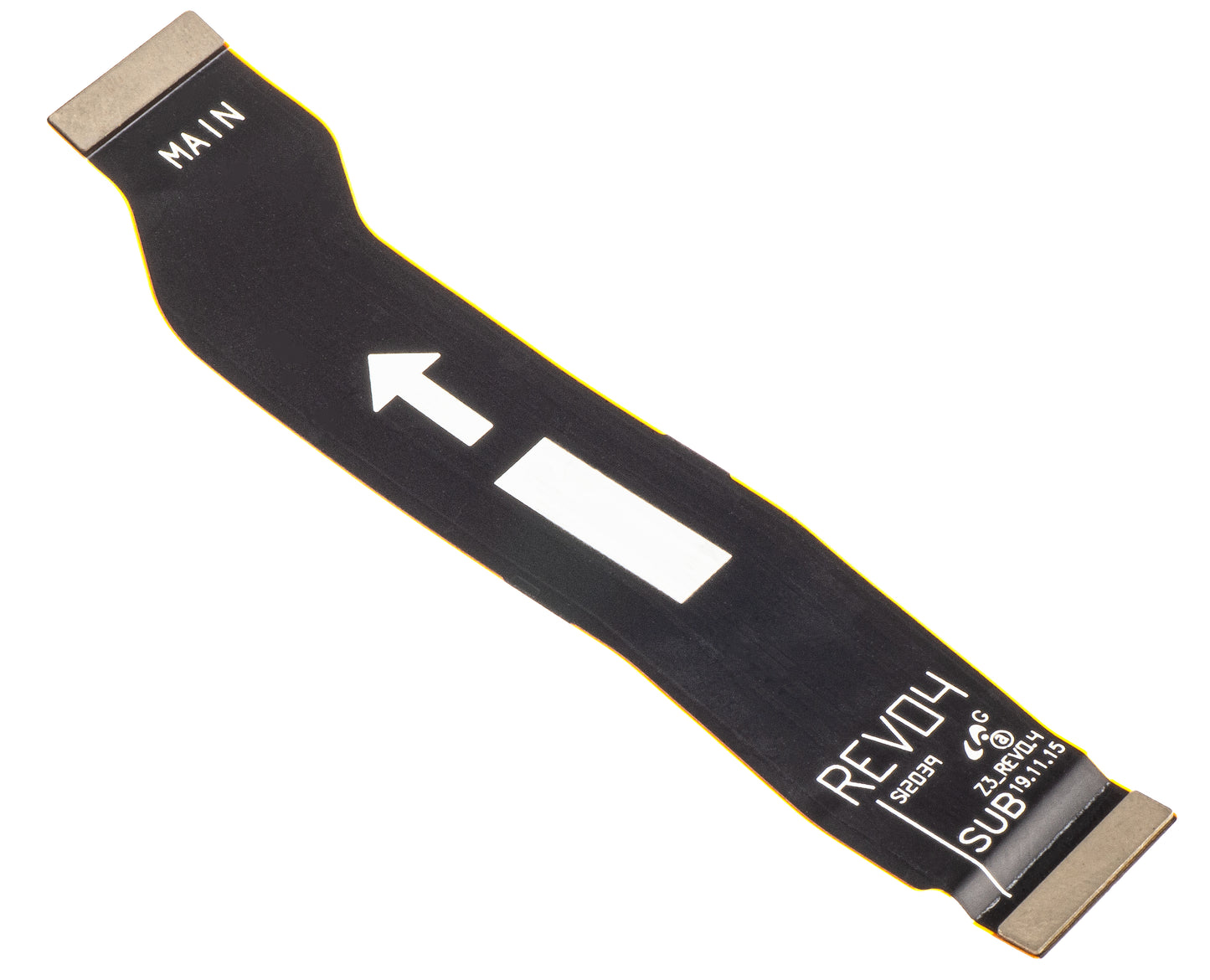 Taśma płyty Samsung Galaxy S20 Ultra 5G G988 / S20 Ultra G988, Main, Service Pack GH82-25730A