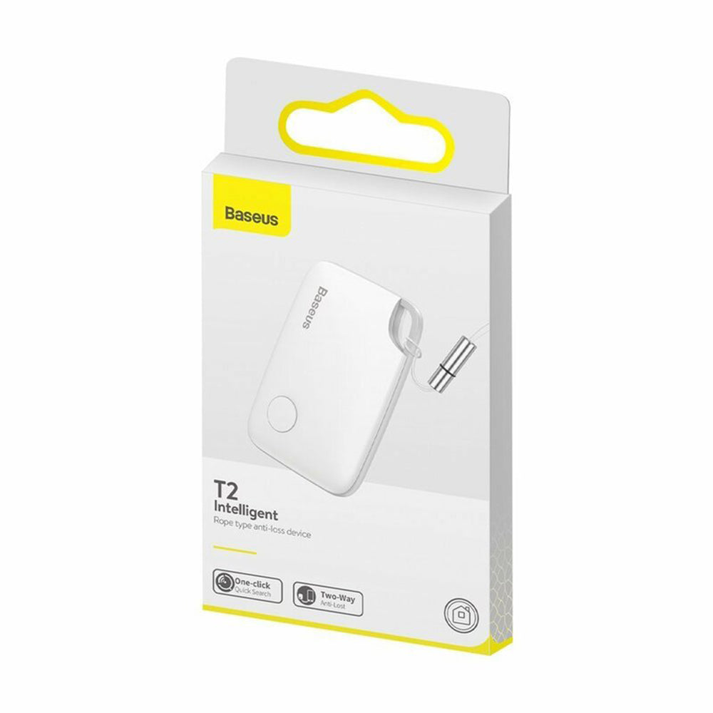 Baseus SmartTag T2 Intelligent dla serii iOS / Android, Biały ZLFDQT2-02