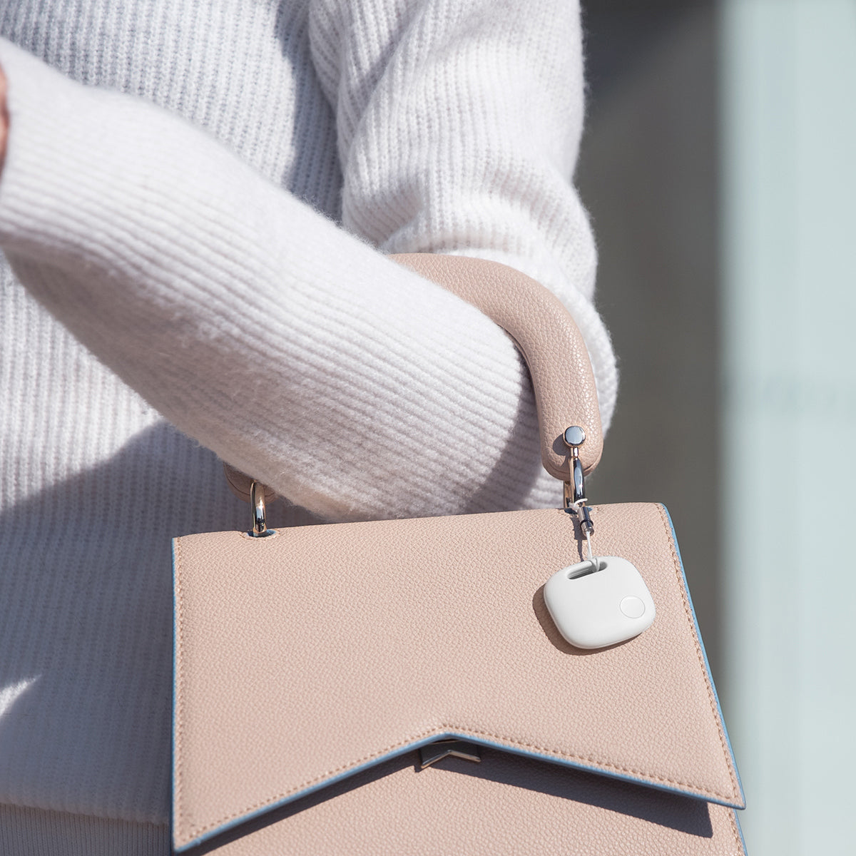 Baseus SmartTag T2 Pro dla serii iOS / Android, biały FMTP000002