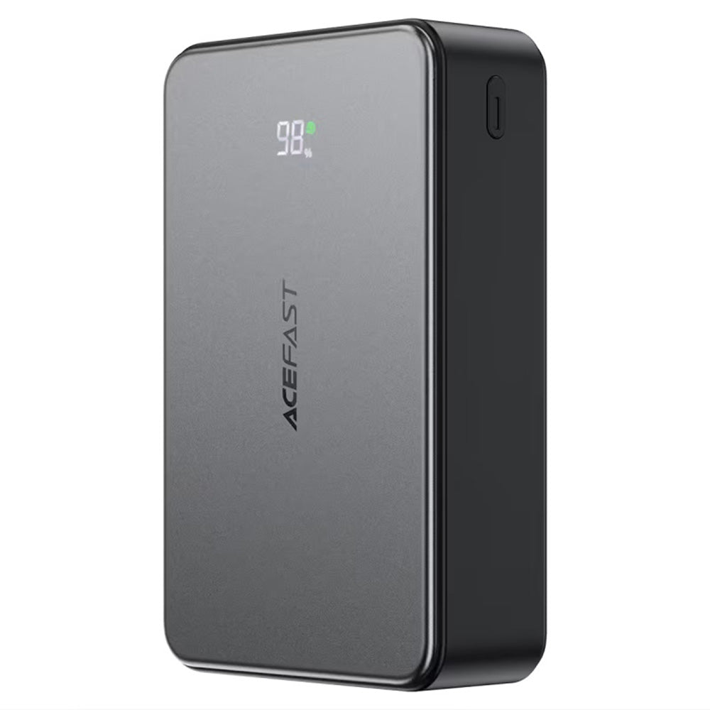 Zewnętrzna bateria Acefast M29, 20000mAh, 22.5W, QC + PD, 1 x USB-A - 2 x USB-C, Czarna