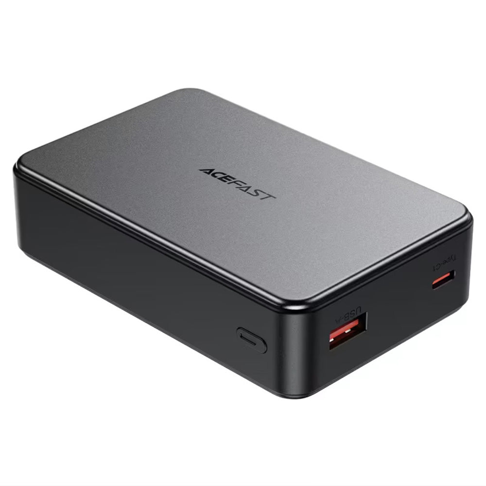 Zewnętrzna bateria Acefast M29, 20000mAh, 22.5W, QC + PD, 1 x USB-A - 2 x USB-C, Czarna